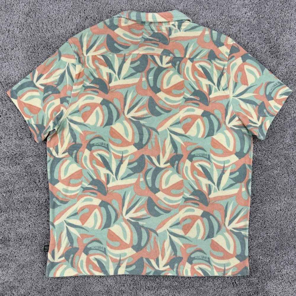 Howler Brothers Palapa Terry Shirt Men's L Monstera Mash Sherbert Camp Towel - Picture 8 of 9